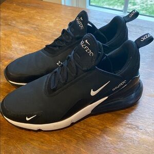 Nike Air Max 270 Men's Black  golf Shoes size 9